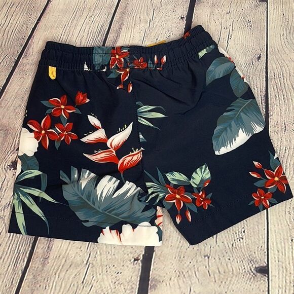 Toddler J.Crew Hibiscus Swim Shorts - Picture 4 of 4